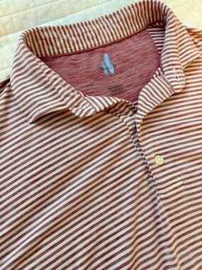 Johnnie-O Men's Striped Golf Polo Shirt